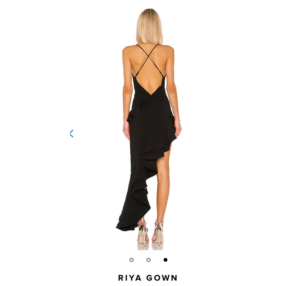 Lovers + Friends black gown - Picture 3 of 3